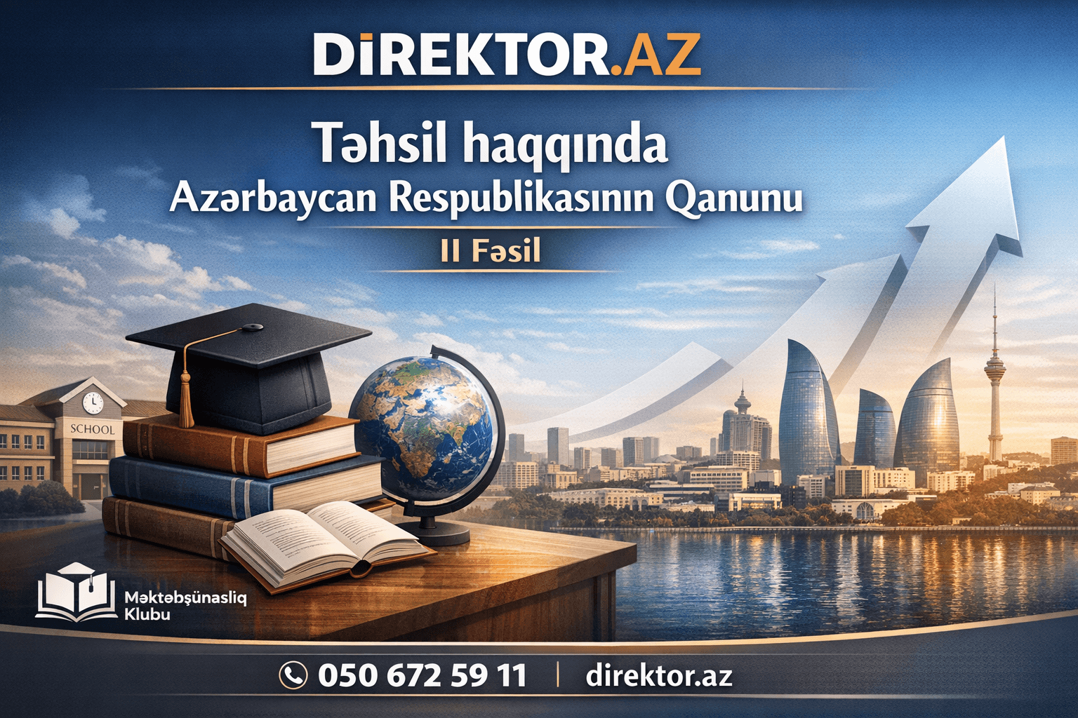 Təhsil haqqında Qanun II Fəsil - Azərbaycan Respublikasının təhsil sistemi