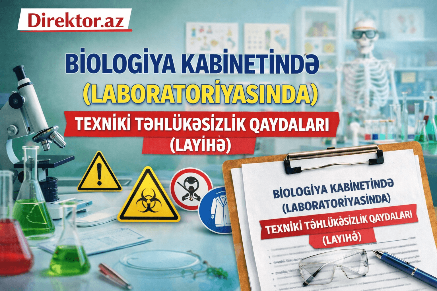 Biologiya kabinetində  (loboratoriyasında) Texniki Təhlükəsizlik Qaydaları (layihə)