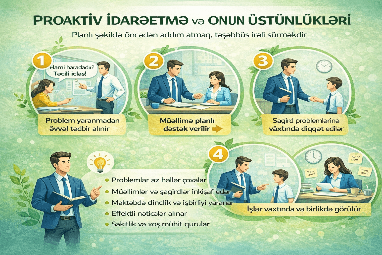 Proaktiv idarəetmə və onun üstünlükləri