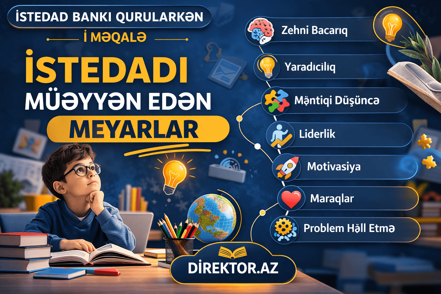 İstedadı müəyyən edən meyarlar   I məqalə