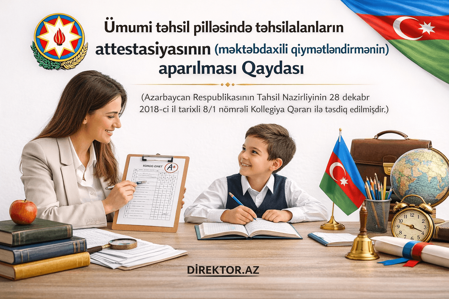 Məktəbdaxili qiymətləndirmənin) aparılması Qaydası  2018 Kollegiya Qərarı