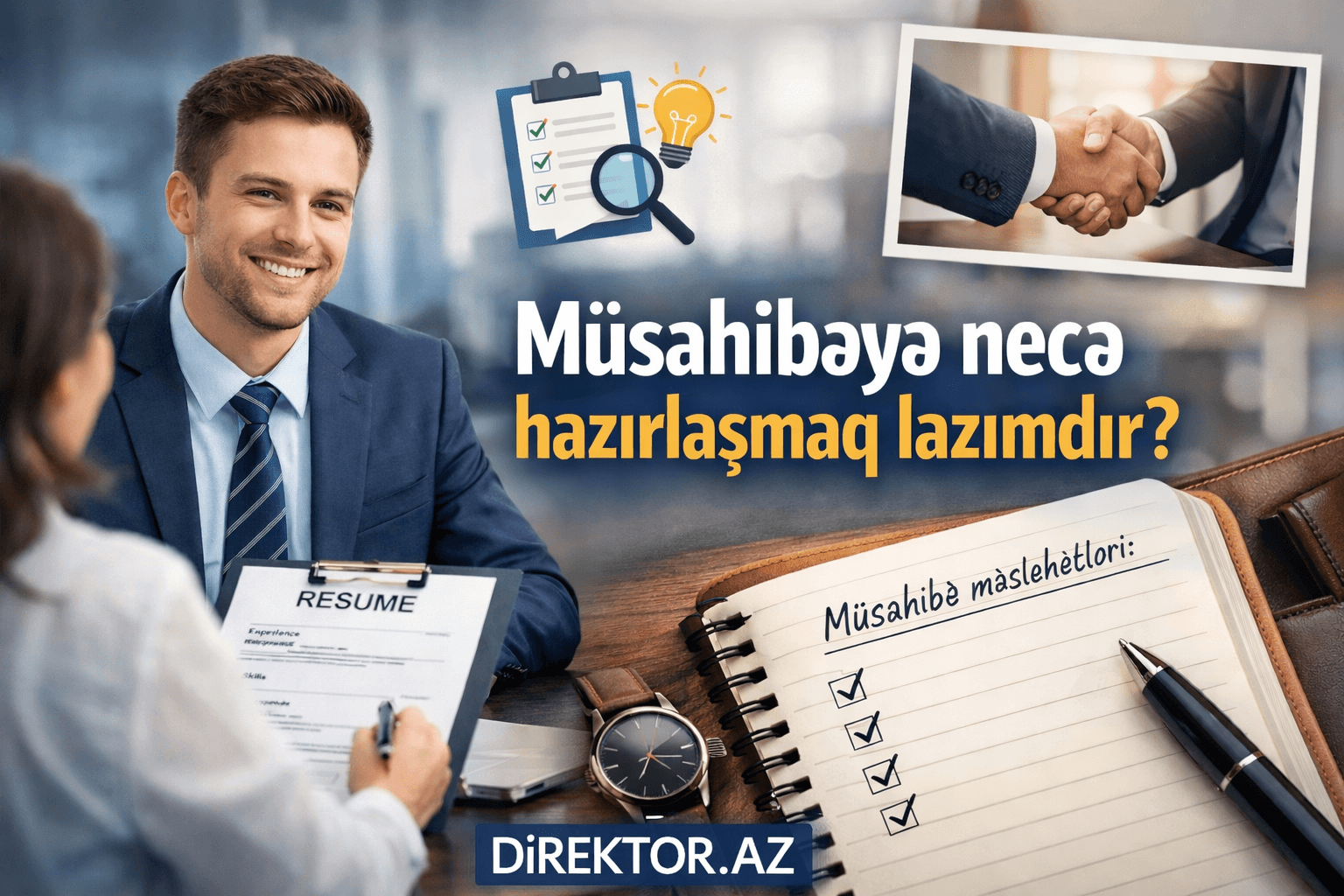 Müsahibəyə necə hazırlaşmaq lazımdır?