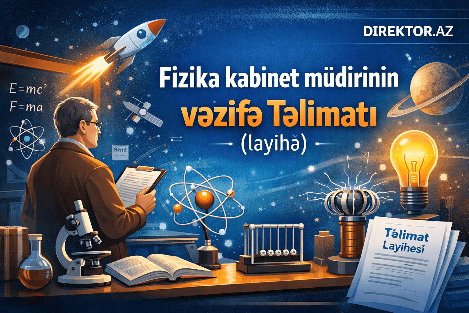 Fizika kabinet müdirinin vəzifə  Təlimatı (layihə)