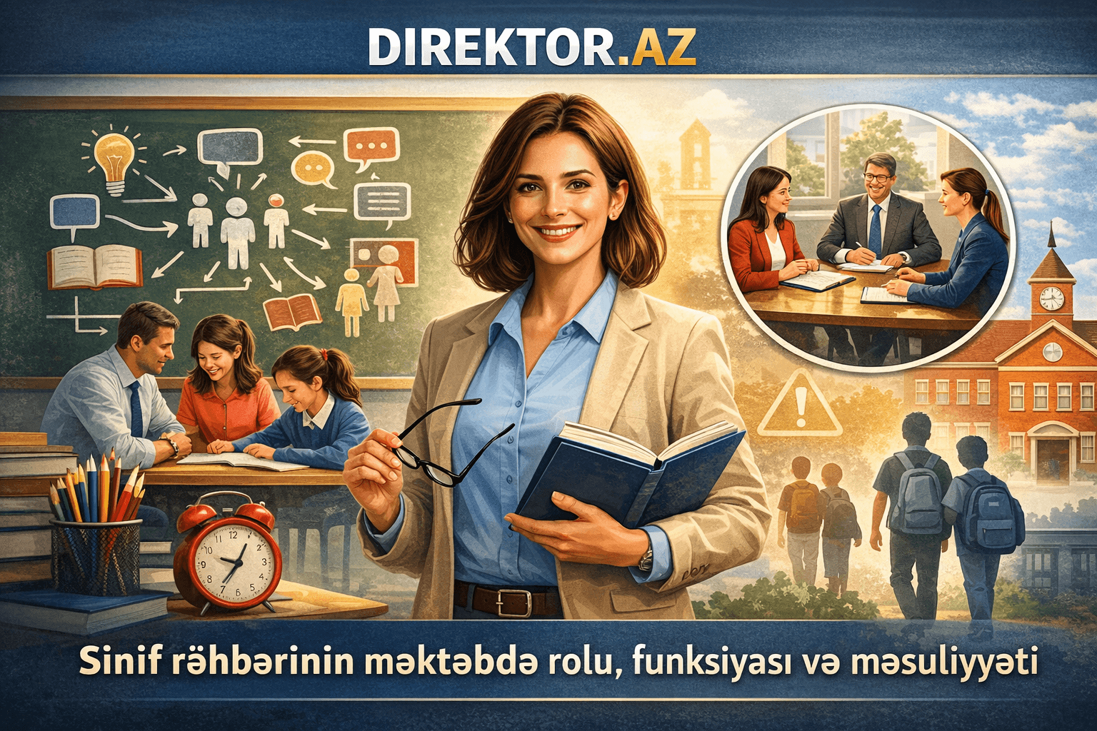 Sinif rəhbərinin məktəbdə rolu, funksiyası və məsuliyyəti