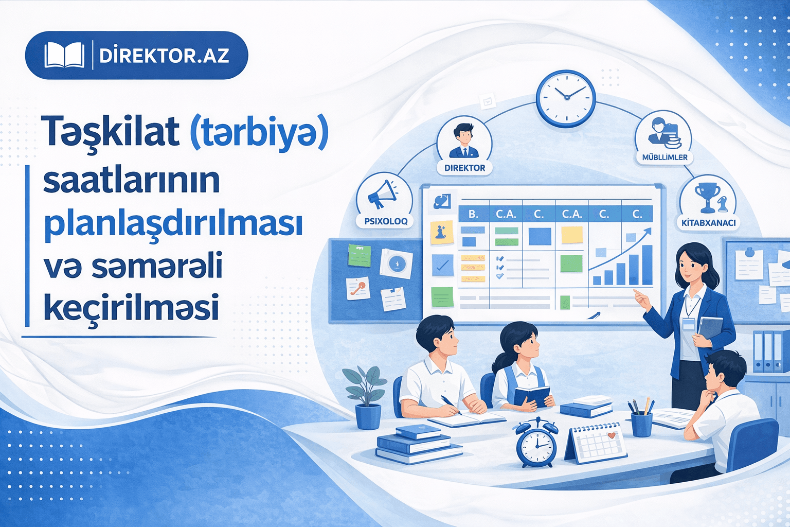  Təşkilat (tərbiyə) saatlarının planlaşdırılması və səmərəli keçirilməsi