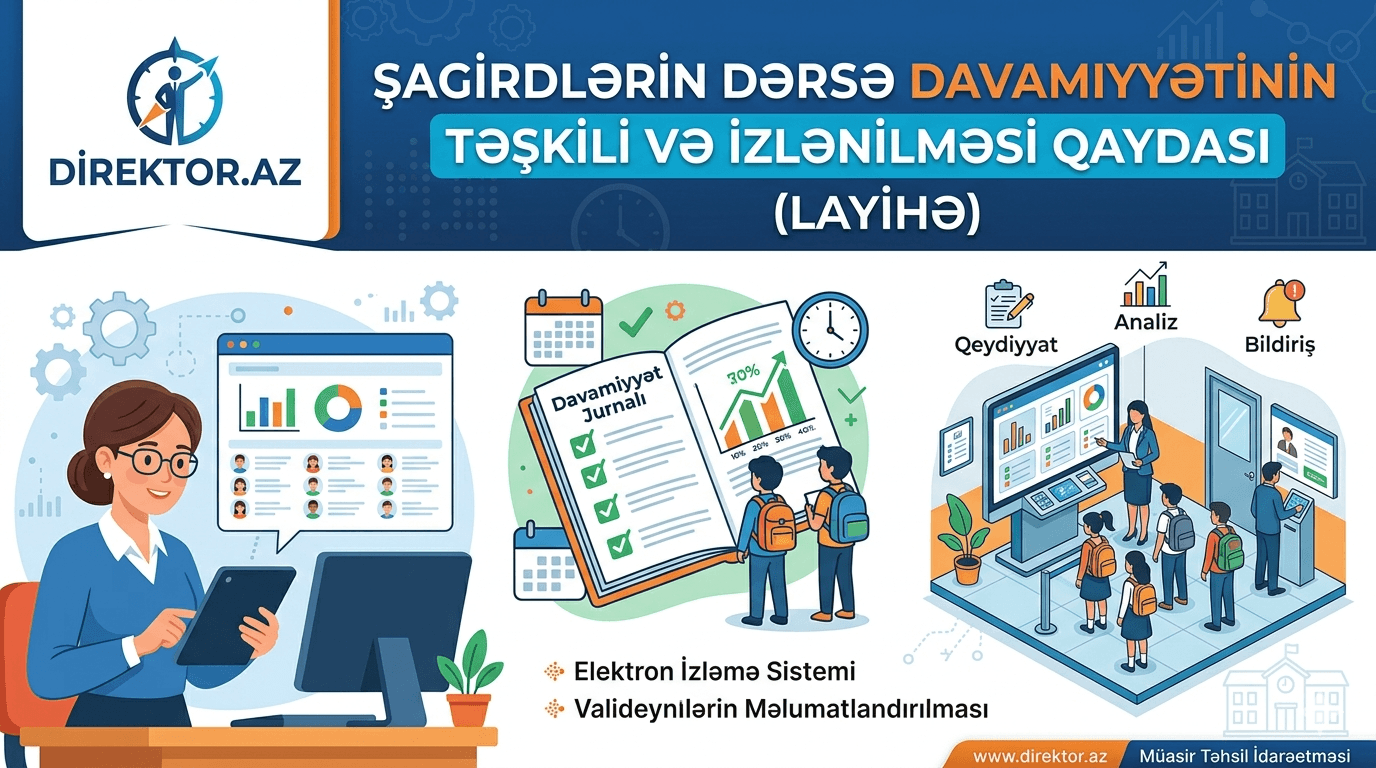 Şagirdlərin dərsə davamiyətinin təşkili və izlənilməsi Qaydası  (layihə)