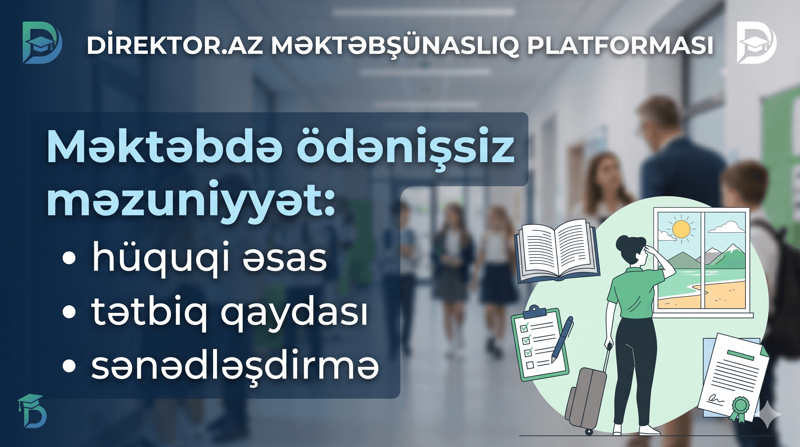 Məktəbdə ödənişsiz məzuniyyət:  hüquqi əsas, tətbiq qaydası və sənədləşdirmə