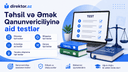  Təhsil Qanununa aid testlər sayta yükləndi 