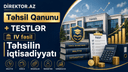 Təhsil Qanunu +TESTLƏR  IV fəsil Təhsilin iqtisadiyyatı