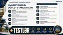 Ümumi təhsilin dövlət standartları+ TESTLƏR