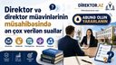 Direktor və direktor müavinlərinin müsahibəsində ən çox verilən 100 sual + PDF ( 500 sual)