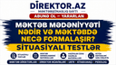 Məktəb mədəniyyəti nədir və məktəbdə necə formalaşır? Situasiyalı testlər 