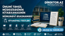  Ümumi təhsil müəssisəsinin kitabxanasının Nümunəvi Əsasnaməsi. Situasiyalı testlər 