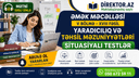 Yaradıcılıq və təhsil məzuniyyətləri . Əmək Məcəlləsi V Bölmə- XVIII fəsil.  Situasiyalı testlər 