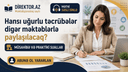 Hansı uğurlu təcrübələr digər məktəblərlə paylaşıla bilər ?  Müsahibə və praktiki suallar 