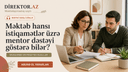 Məktəb hansı istiqamətlər üzrə mentor dəstəyi göstərə bilər? müsahibə və praktik suallar 