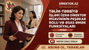 Təlim-tərbiyə işləri üzrə direktor müavininin peşəkar rolu və əsas əmək funksiyaları I hissə. Situasiyalı testlər 