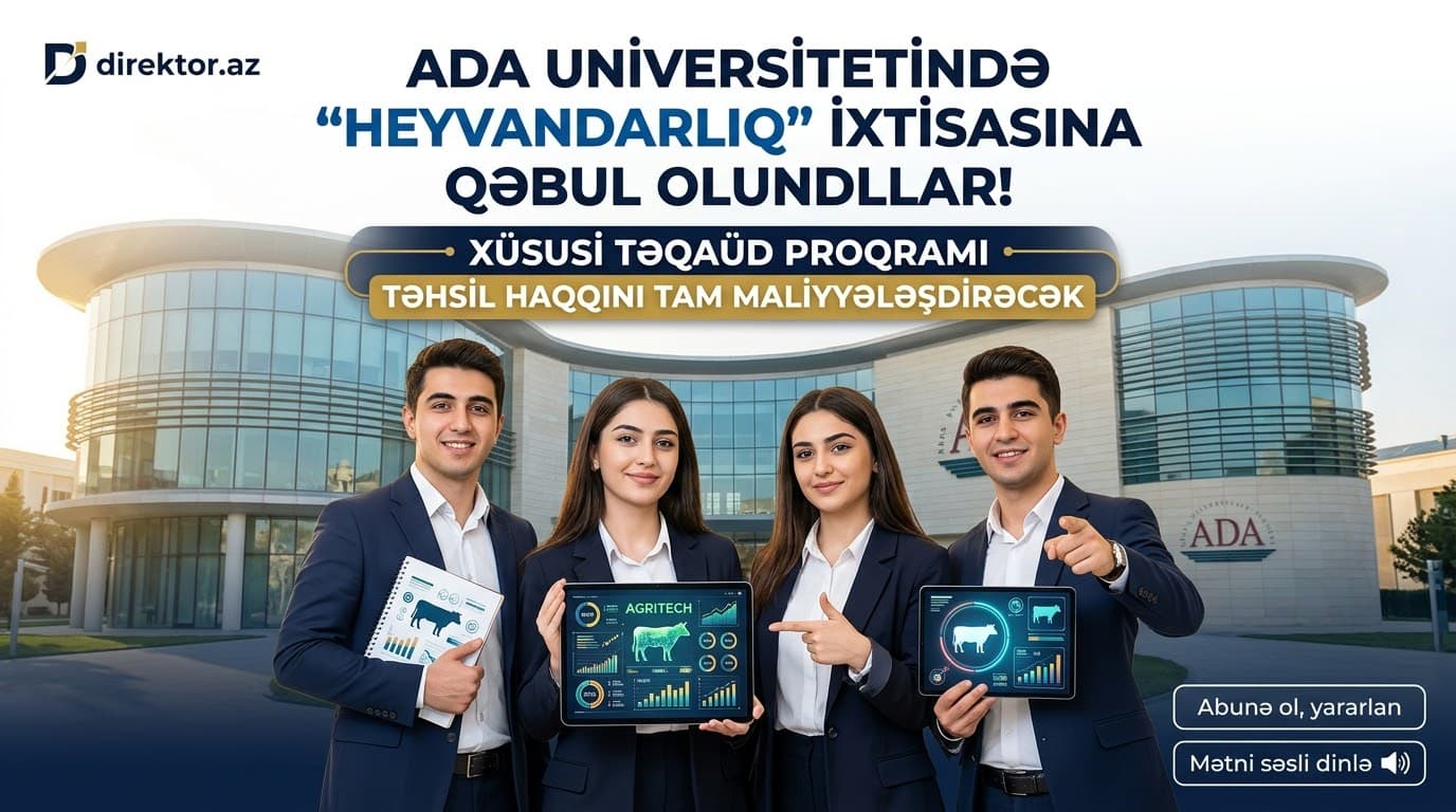 Peşə təhsilindən ADA universitetinə