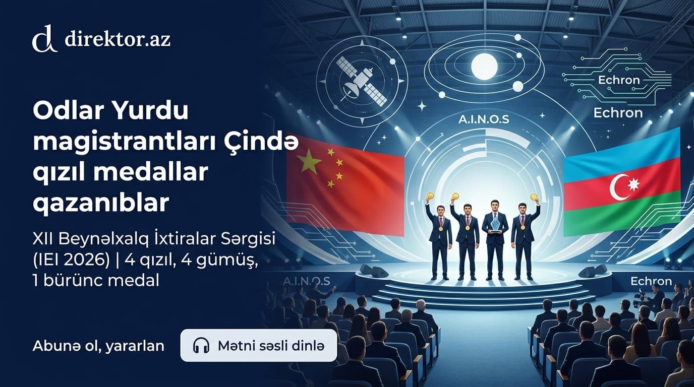 OYU-nun tələbələri Çində qızıl medallar qazanıblar