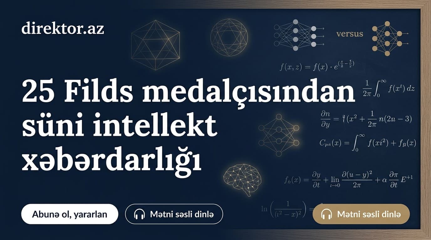 Süni intellekt elmi təhlükə altına qoyur?