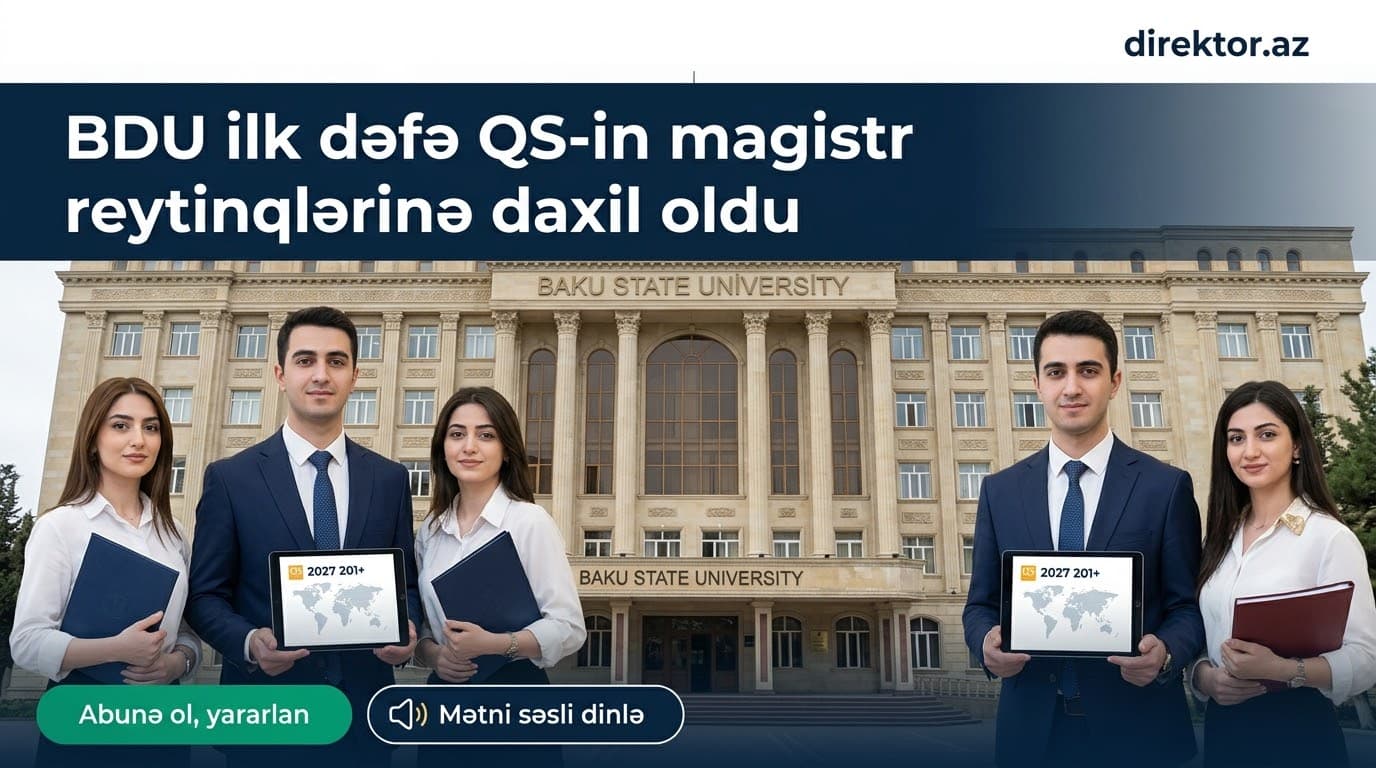 BDU növbəti beynəlxalq uğura imza atıb