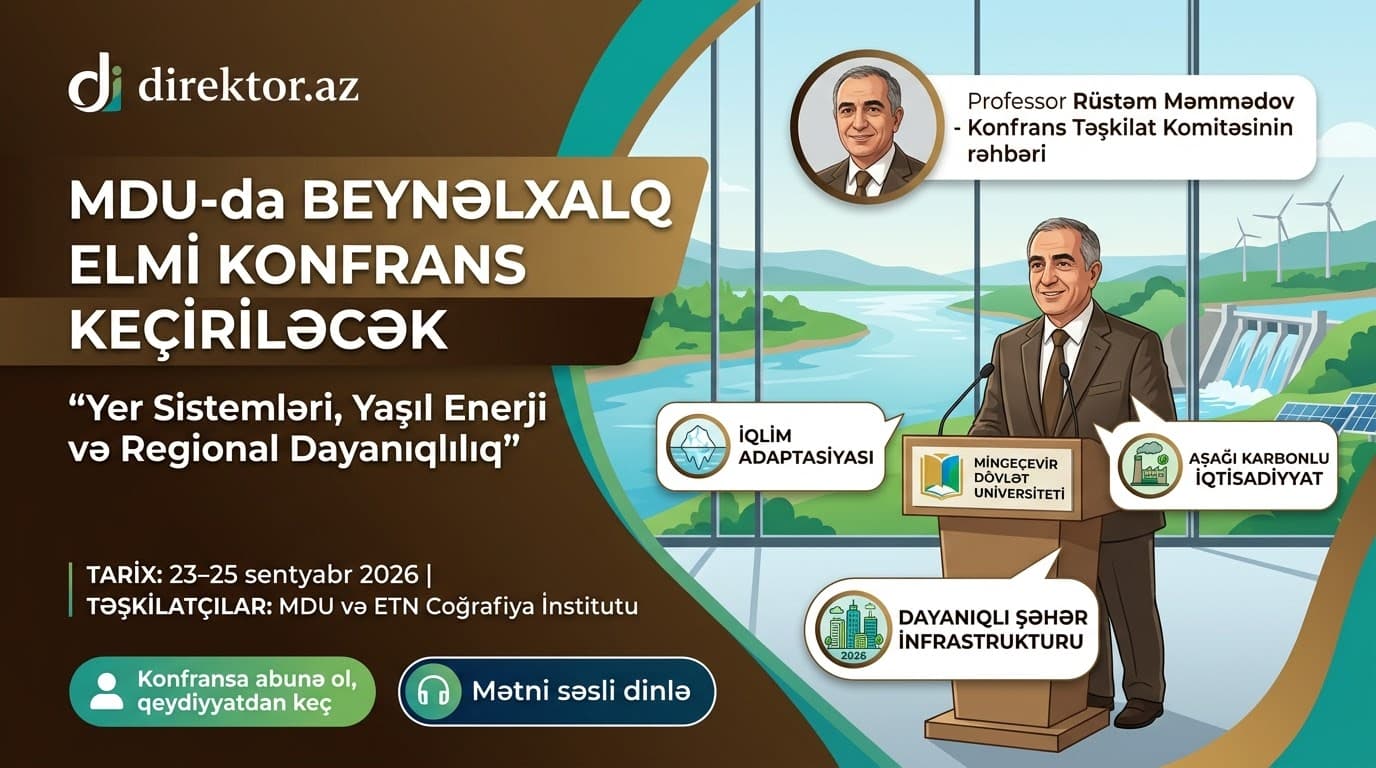 MDU-da yerli və xarici alimlər bir araya gələcək