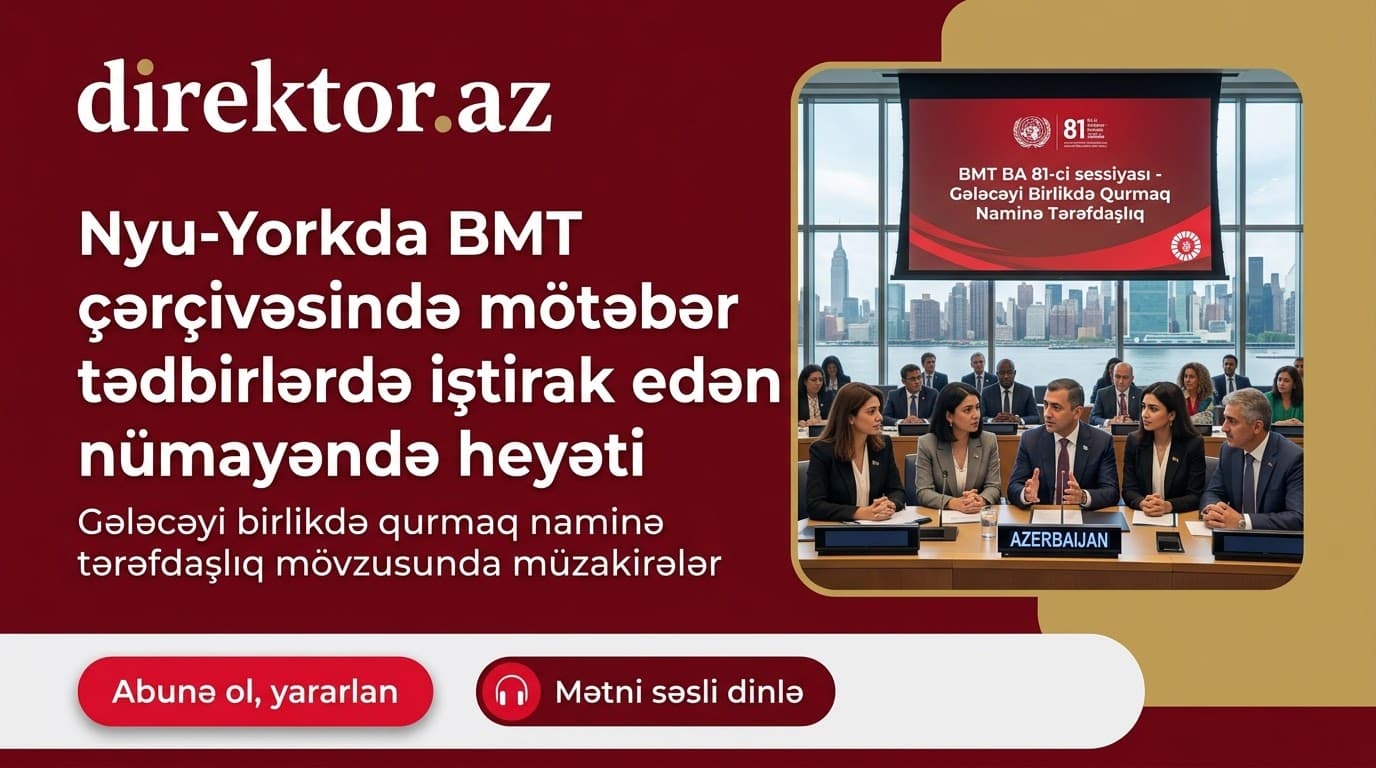 Emin Əmrullayev  Nyu-Yorkda tədbirdə iştirak edib