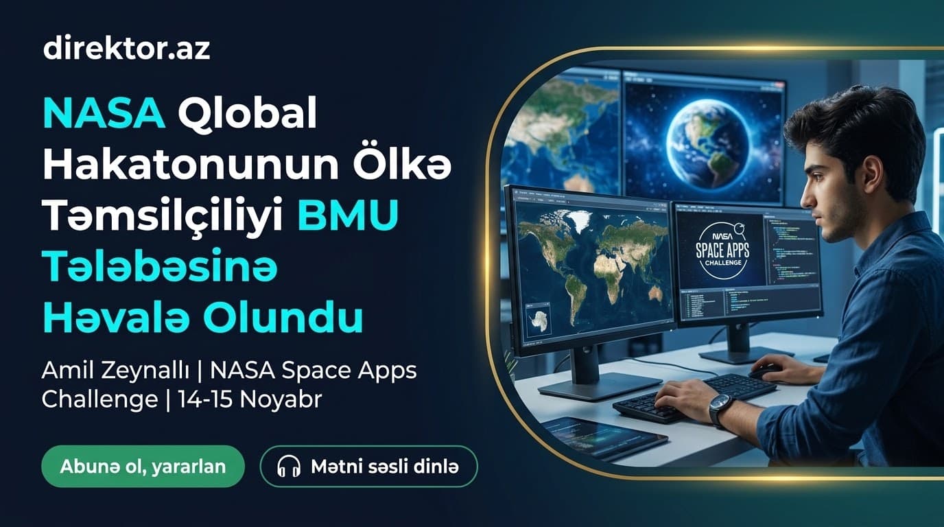 BMU tələbəsi beynəlxalq hakatonda ölkəmizi təmsil edəcək