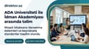 ADA-nın fəlsəfə doktoru İdman Akademiyasında təlim keçib