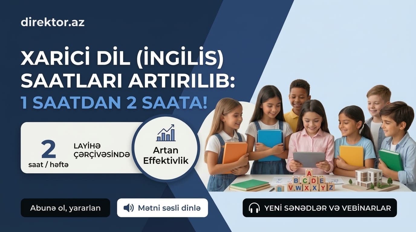 Bu fənnin dərs saatı artırılıb
