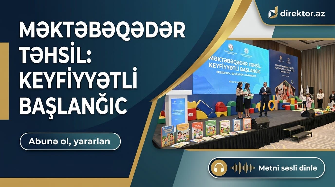 Elm və Təhsil Nazirliyinin tərəfdaşlığı ilə konfrans keçirilib