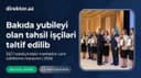 Təhsil işçilərinə təltiflər təqdim edilib - BŞTİ