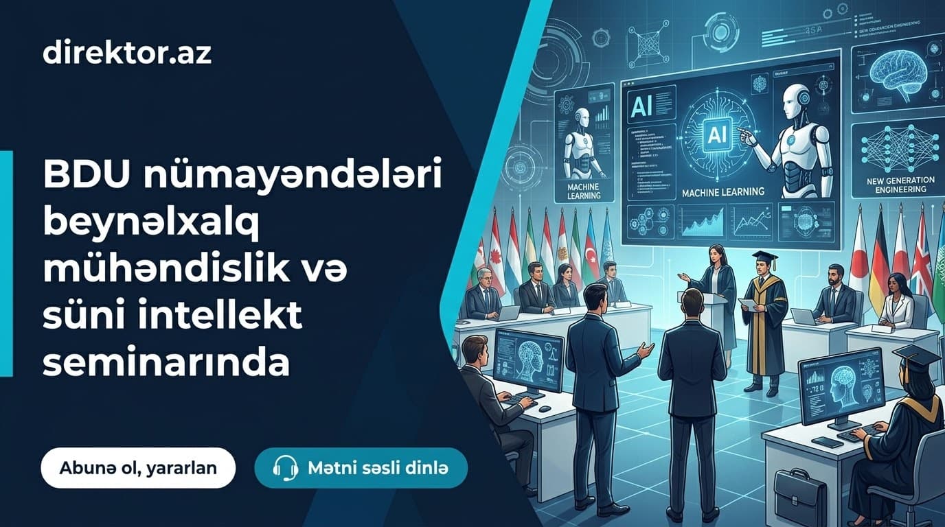 BDU əməkdaşları Qazaxıstanda beynəlxalq təlimdə iştirak ediblər