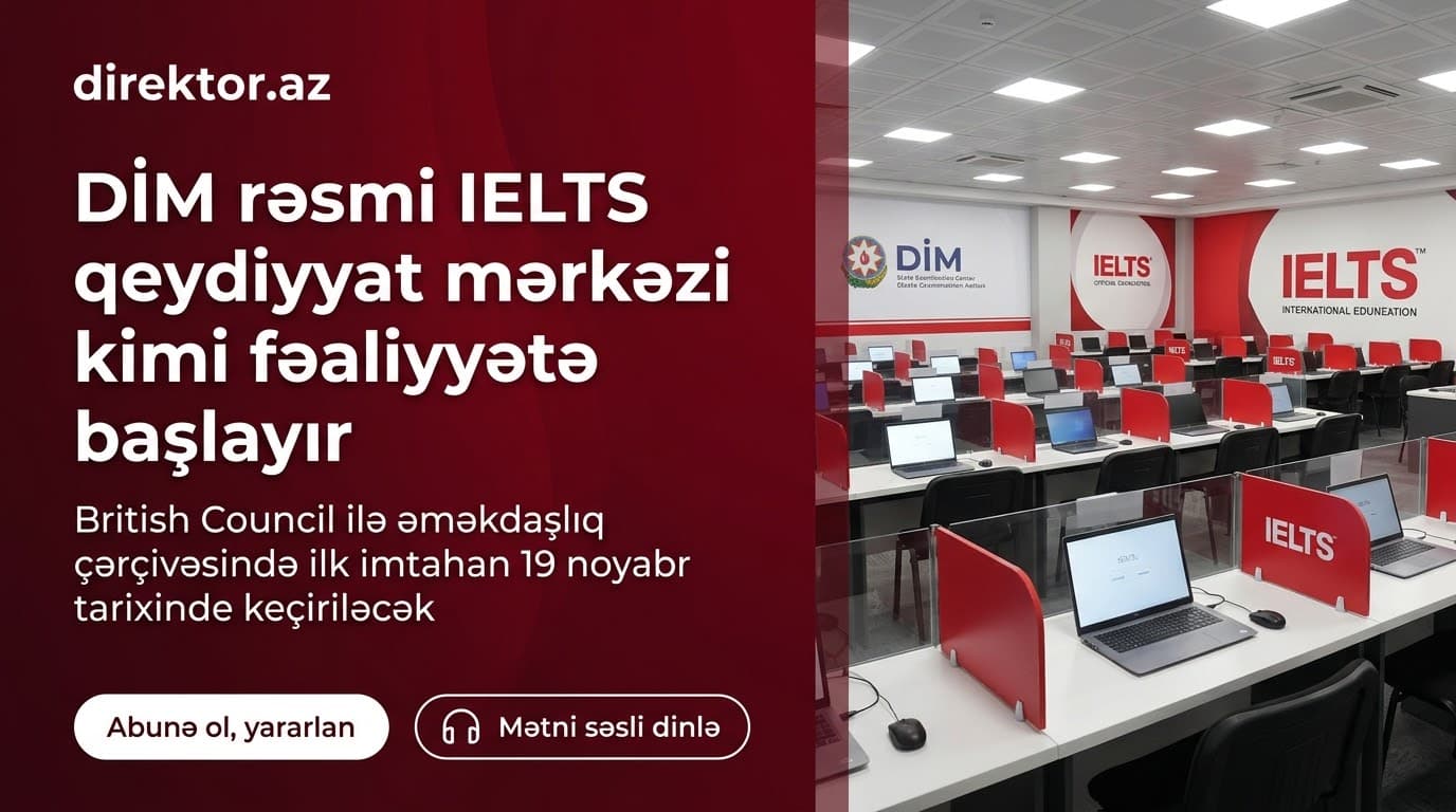 DİM-də IELTS imtahanı keçiriləcək