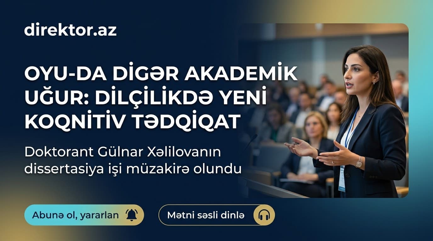 OYU-da dissertasiya işinin ilkin müzakirəsi keçirilib