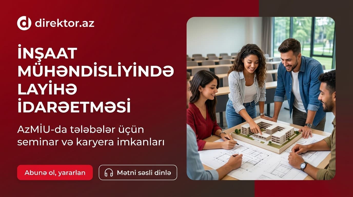 AzMİU-da layihə idarəetməsi üzrə seminar keçirilib