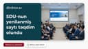 SDU-nun yeni rəsmi veb-saytının təqdimat mərasimi keçirilib