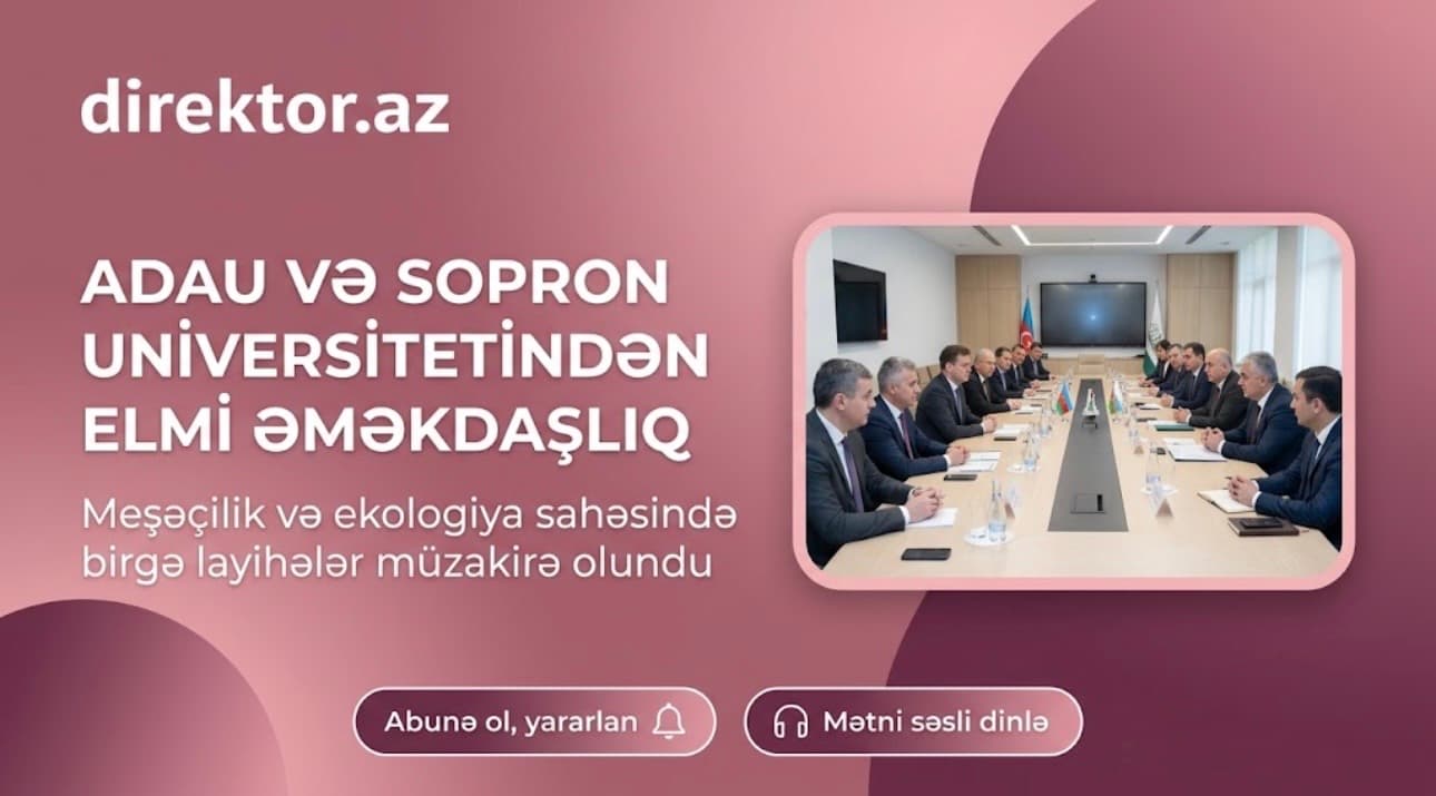 Macarıstan Universitetinin nümayəndələri ADAU-da