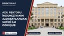 ADU-da İndoneziya səfiri ilə görüş keçirilib