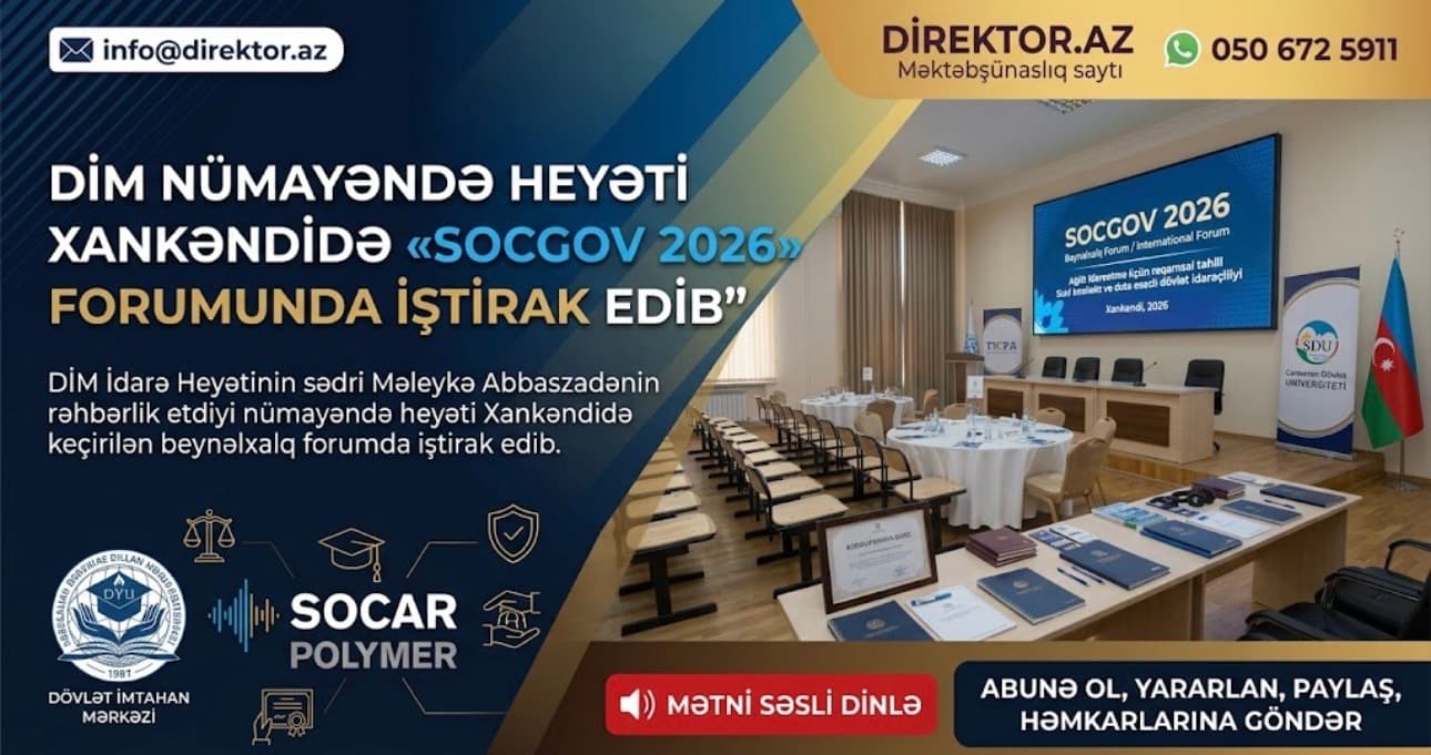 Məleykə Abbaszadə Xankəndində beynəlxalq forumda iştirak edib