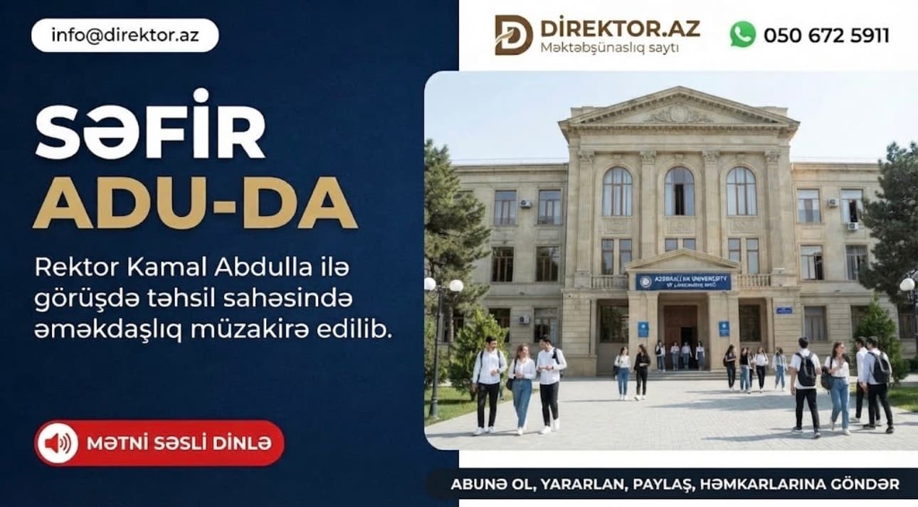 Meksika səfiri ADU-nun qonağı olub