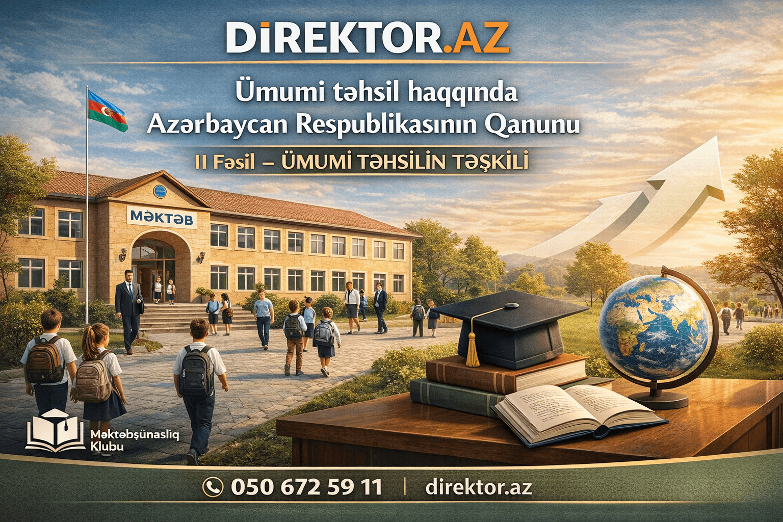 Ümumi təhsil haqqında Qanun II Fəsil - Ümumi təhsilin təşkili