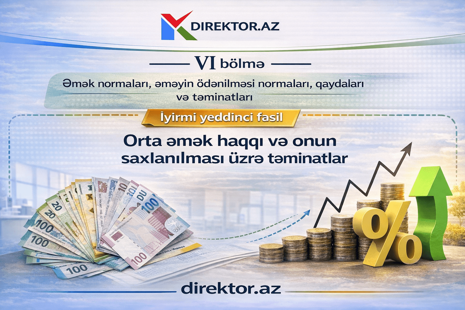 Əmək Məcəlləsi 27-ci fəsil - Orta əmək haqqı və onun saxlanılması üzrə təminatlar