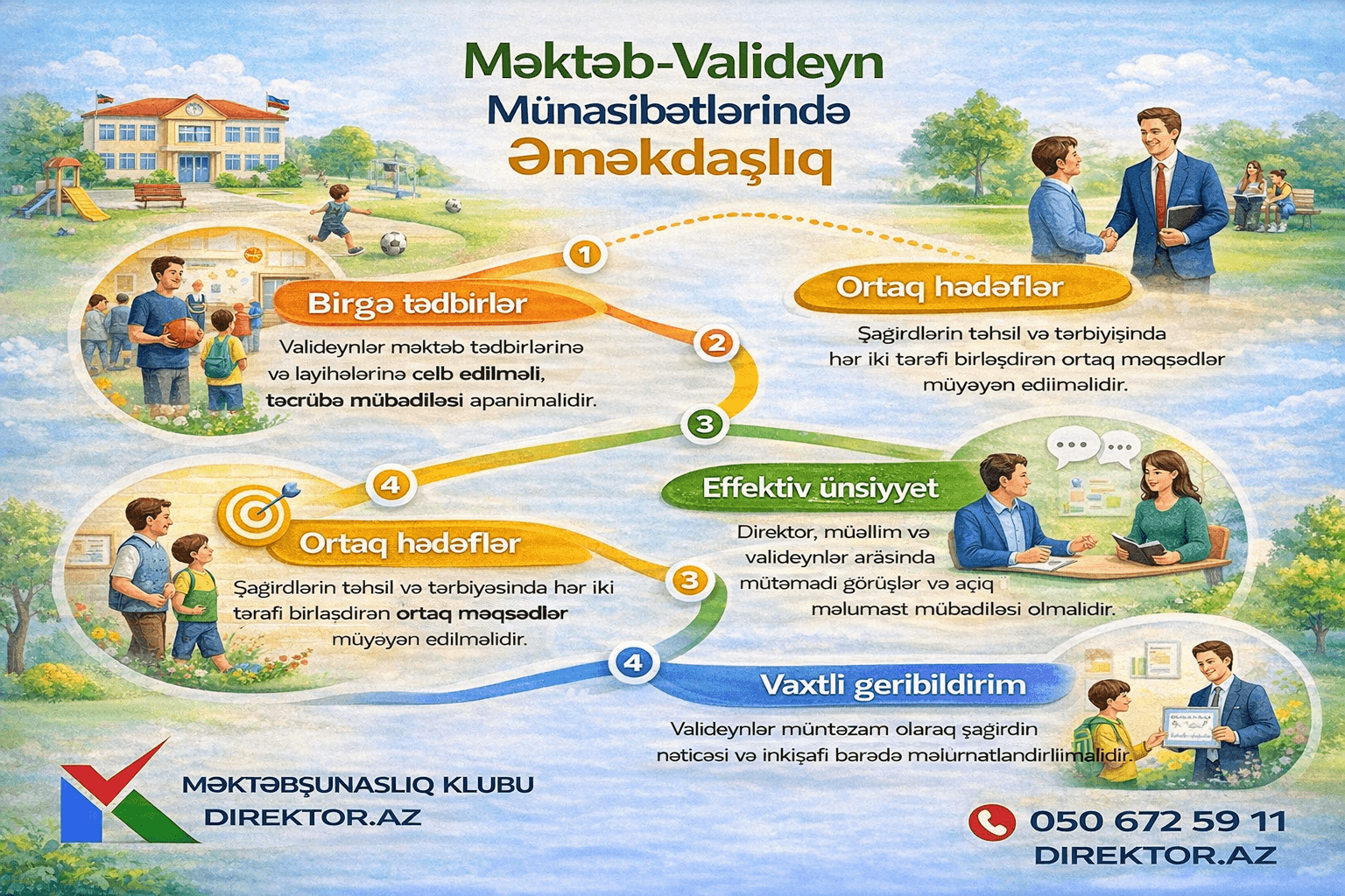 Məktəb–Valideyn münasibətlərində əməkdaşlıq