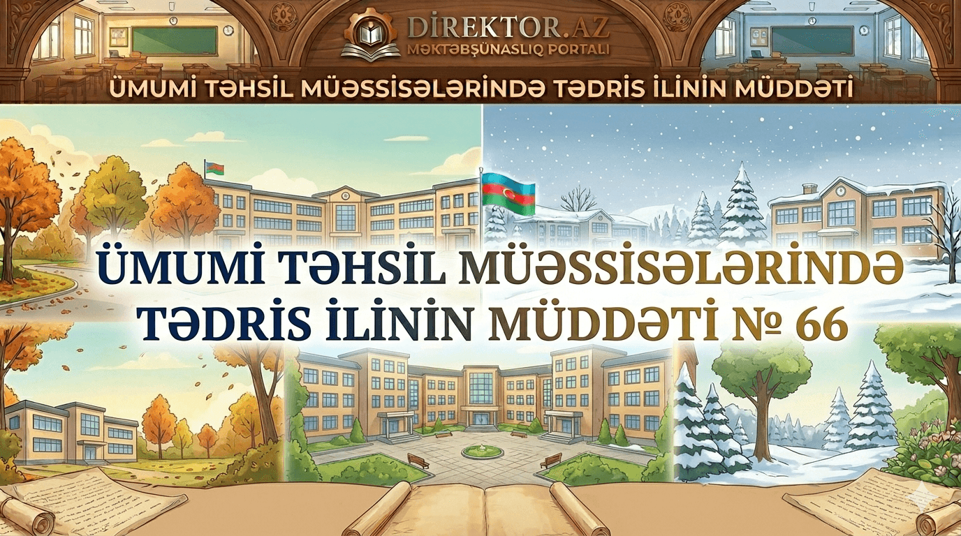 Ümumi təhsil müəssisələrində tədris ilinin müddəti № 66