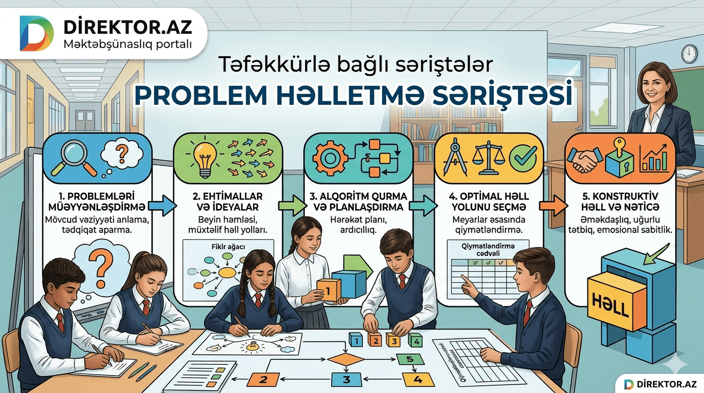 Təfəkkürlə bağlı səriştələr - Problem həlletmə səriştəsi