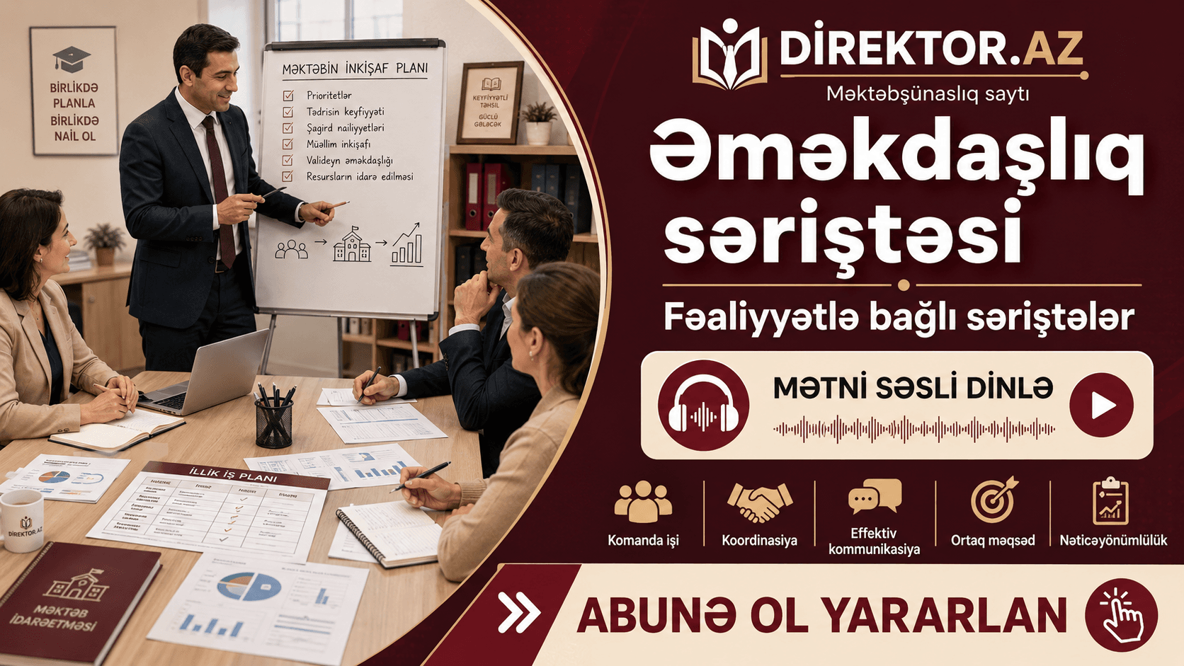 Əməkdaşlıq səriştəsi - Fəaliyyətlə bağlı səriştələr 80 SİTUASİYALI TEST