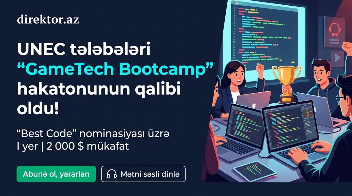 UNEC tələbələri 2000 dollar pul mükafatı qazanıblar
