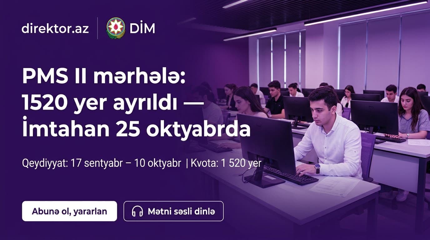 Peşəkar mühasib imtahanına qeydiyyat başlayıb - DİM
