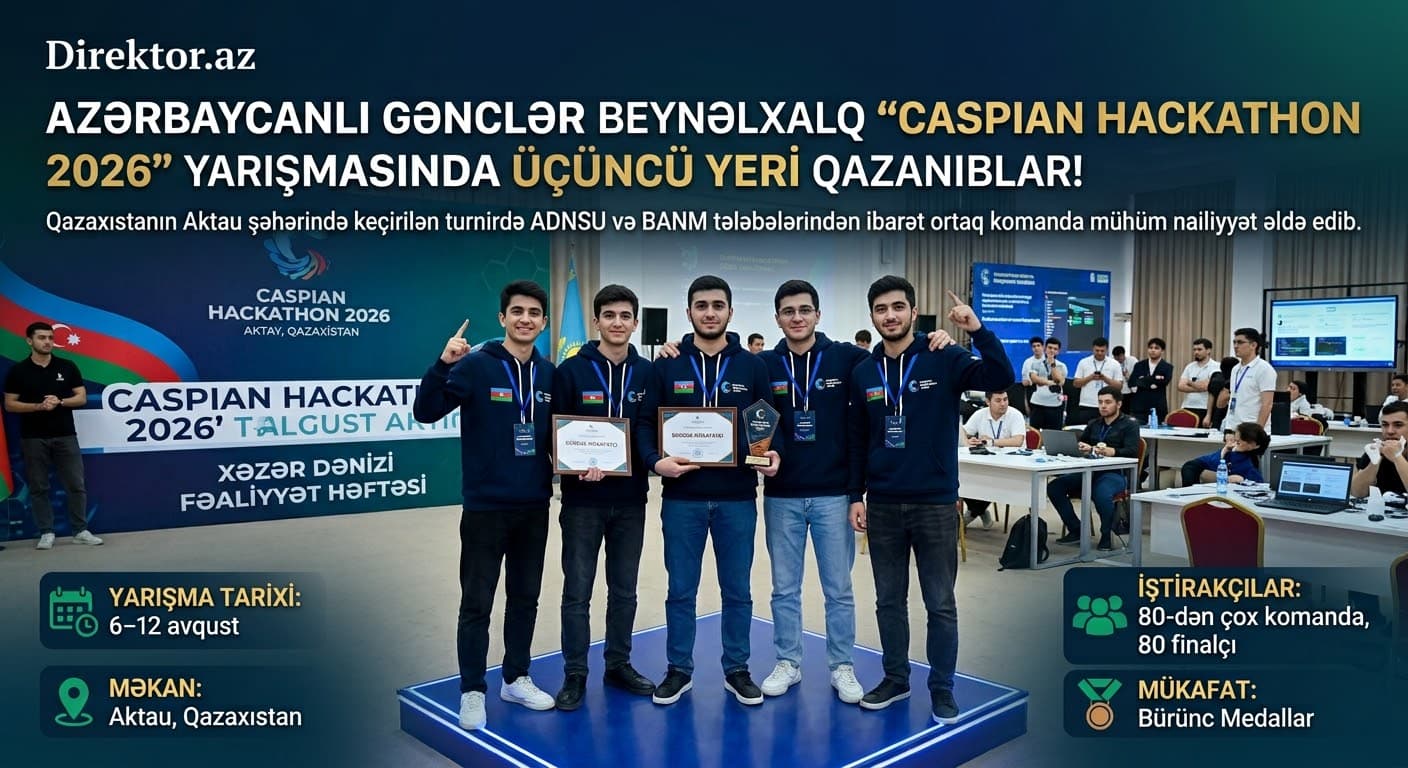 Azərbaycanlı tələbələr beynəlxalq yarışda uğur qazanıblar